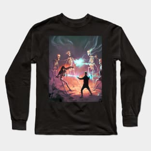 Dancing Skeletons . Long Sleeve T-Shirt